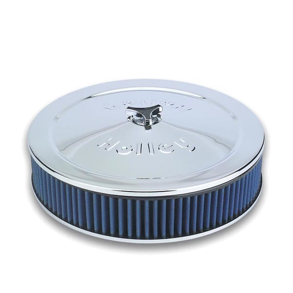 Holley HLY120-146 Power Shot Chrome Air Cleaner Assembly