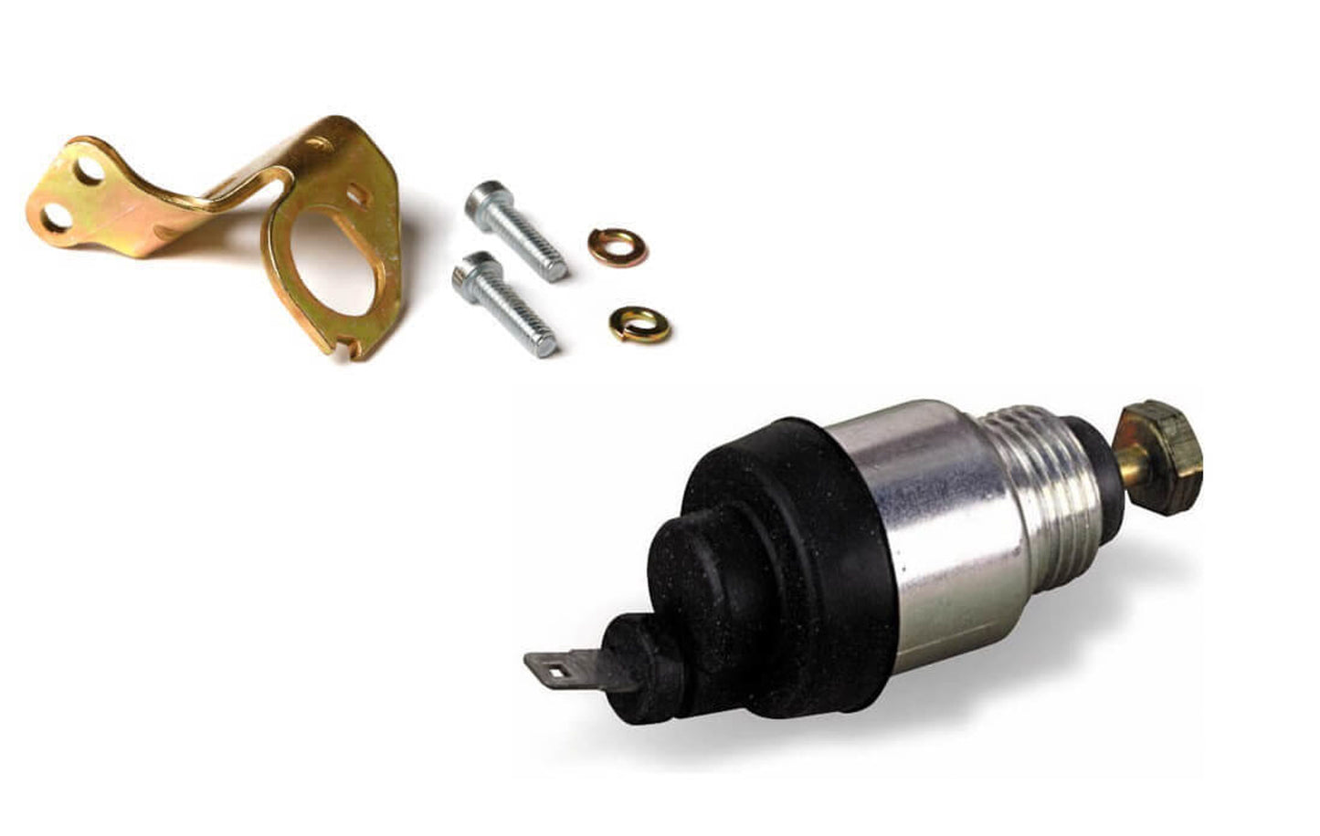 Holley HLY20-92 Bracket Kit - Solenoid Idle Up