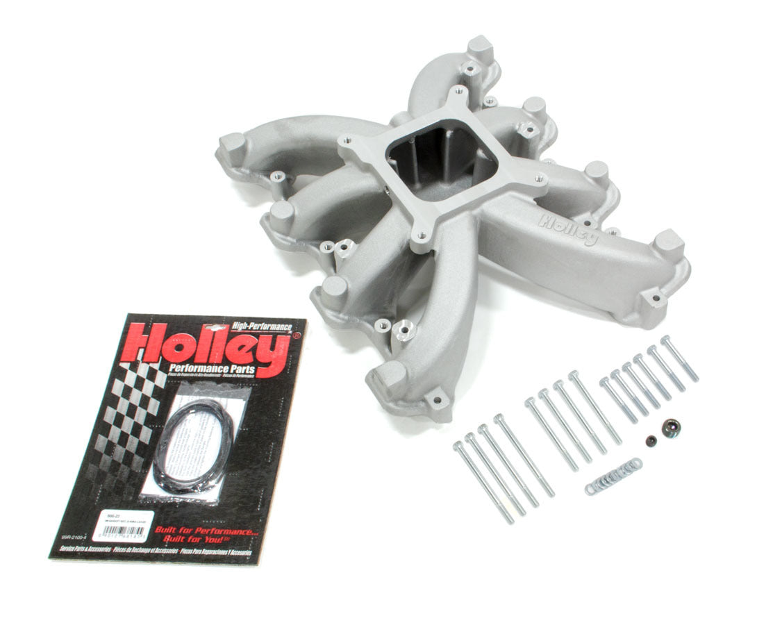 Holley HLY300-131 Intake Manifold Single Plane - Carb GM LS3/L92