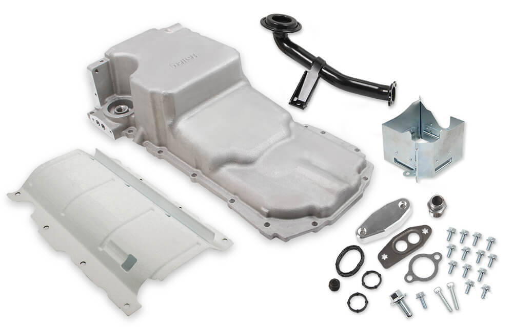 Holley HLY302-22 GM Gen V LT Oil Pan Swap Kit Drag Race