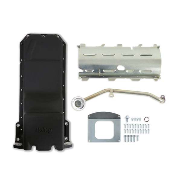 Holley HLY302-63BK Oil Pan Swap Kit 6.2 SC Gen III Hemi Rear Sump