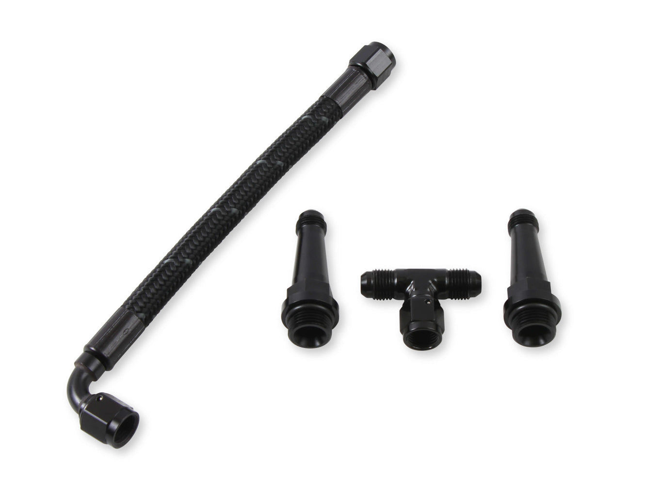 Holley HLY534-236 EFI Stealth Crossover Braided Fuel Line Lit