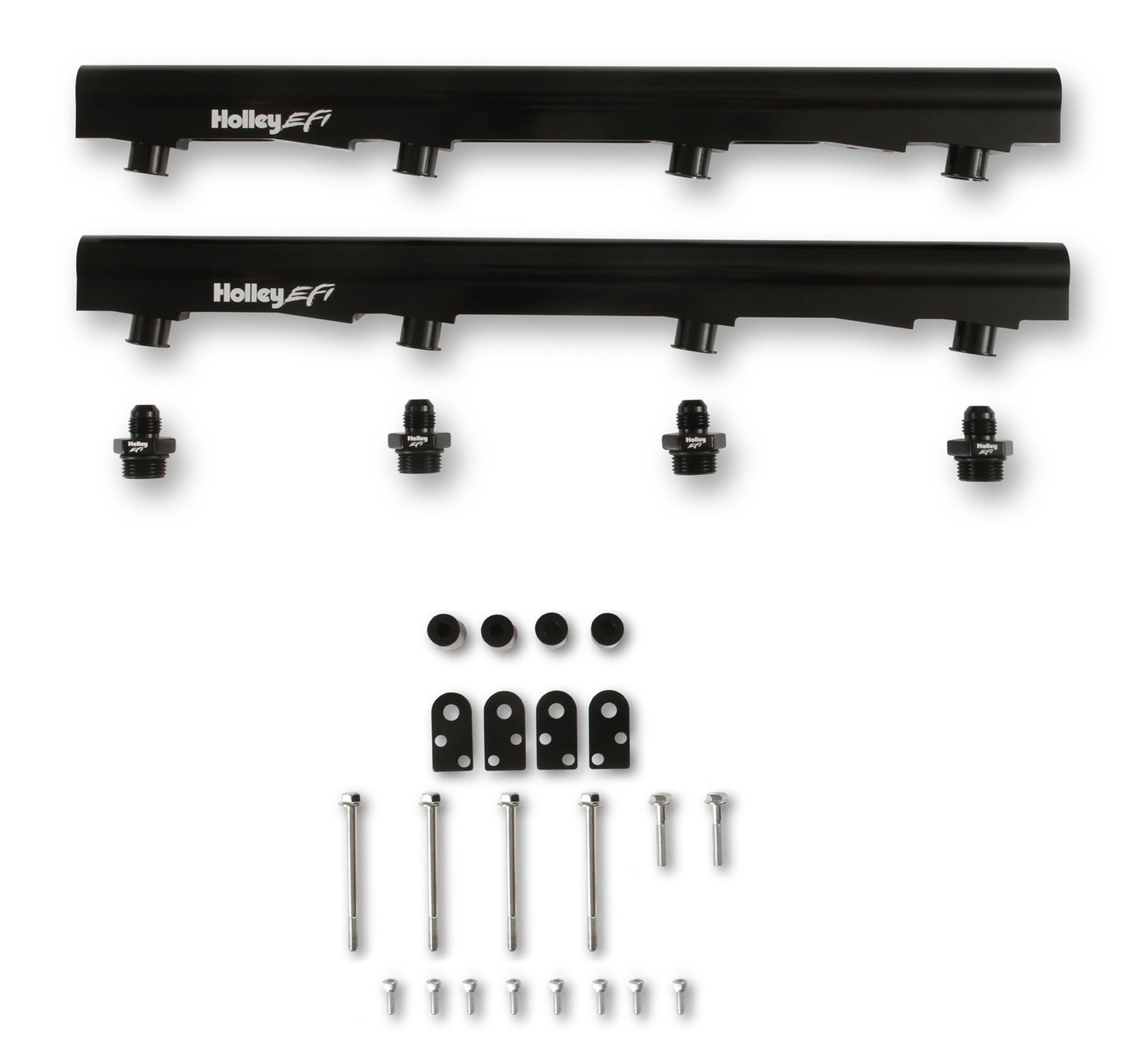 Holley HLY534-265 Billet Fuel Rails - Ford 7.3L Godzilla