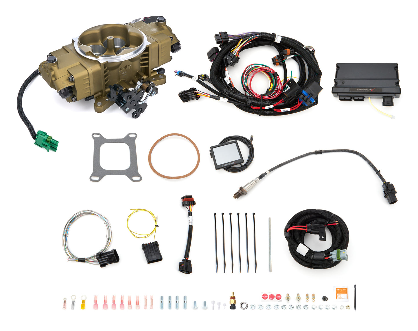 Holley HLY550-1003 Terninator X Stealth EFI System 4150 - Gold