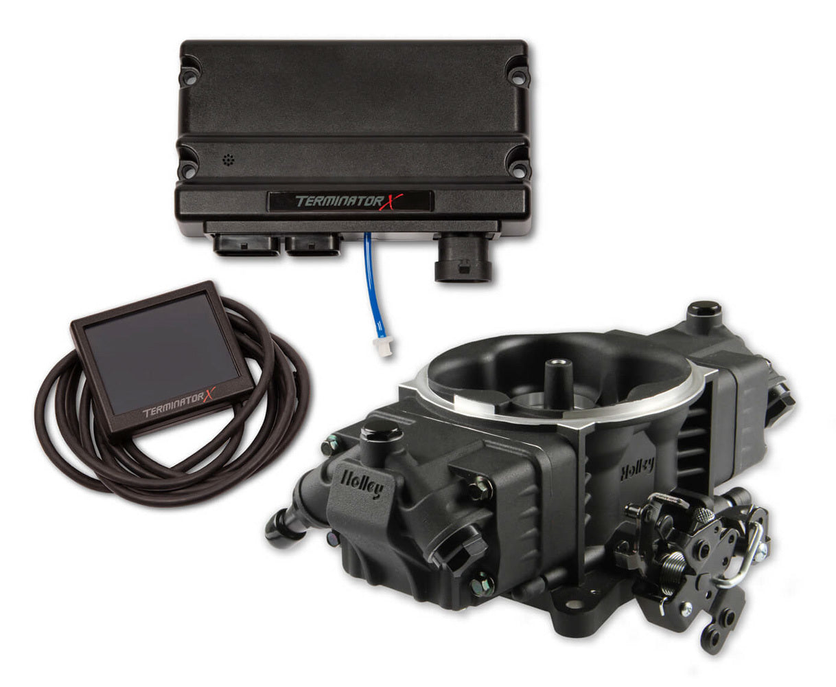 Holley HLY550-1061 Terminator X Stealth EFI System - 4150 GM 58X LS