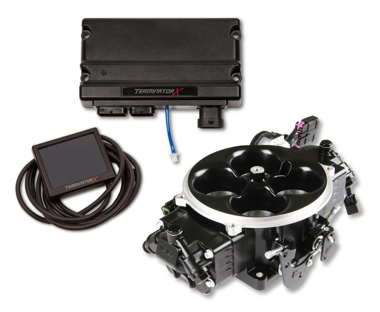 Holley HLY550-1071 Terminator X Stealth 4500 - 8 Injectors Black