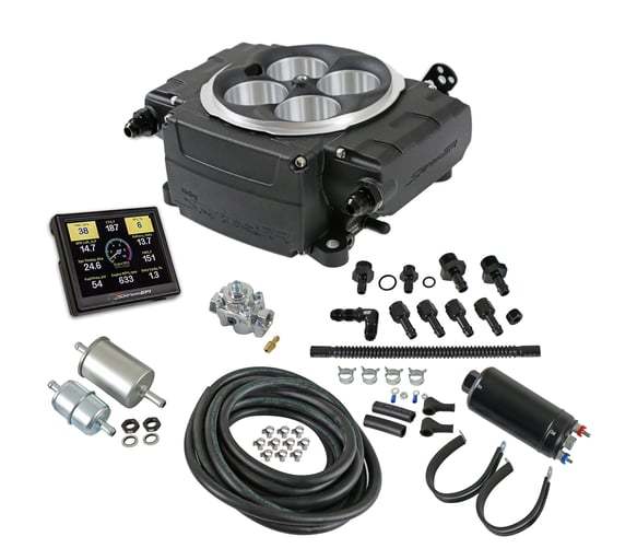 Holley HLY550-511-3XK Sniper 2 EFI Master Kit Black wo/PDM