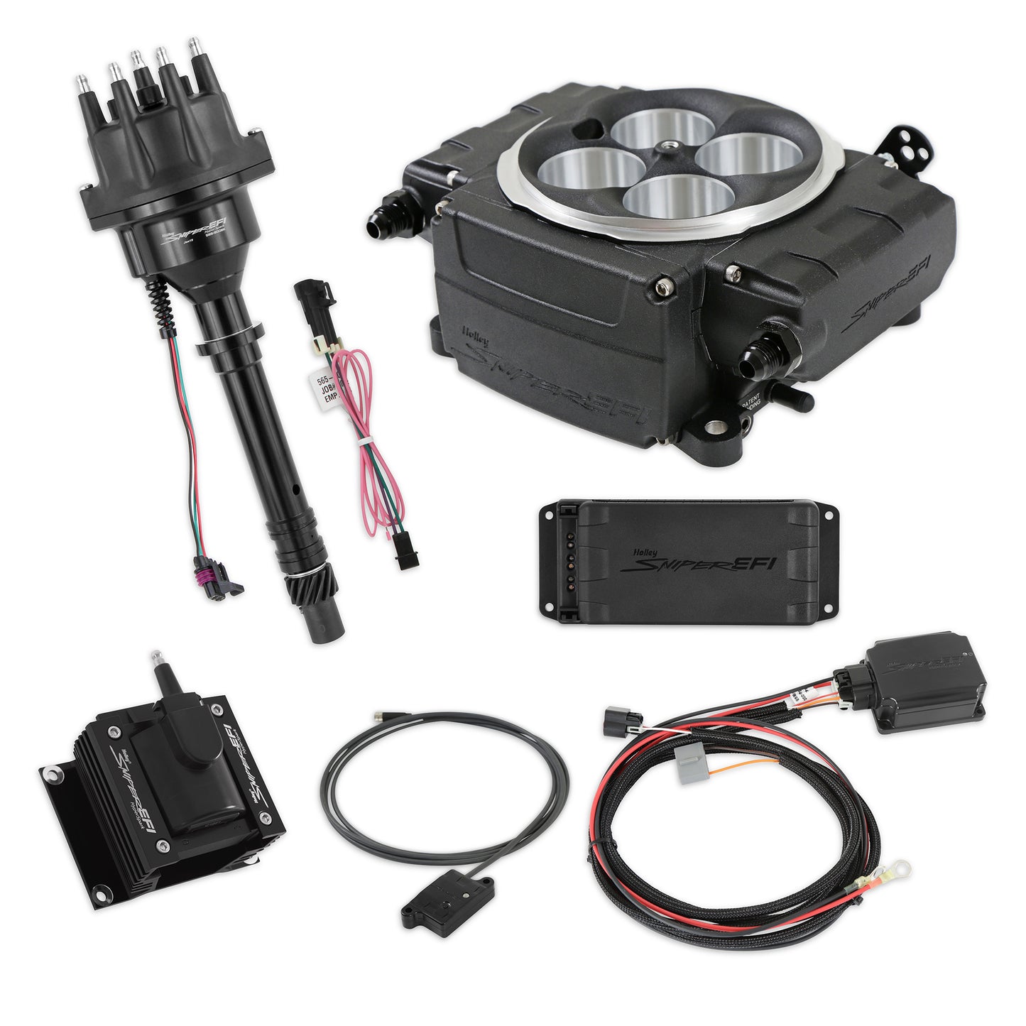 Holley HLY550-511-BPX-SBC Sniper 2 EFI Bundle Kit SBC BLACK