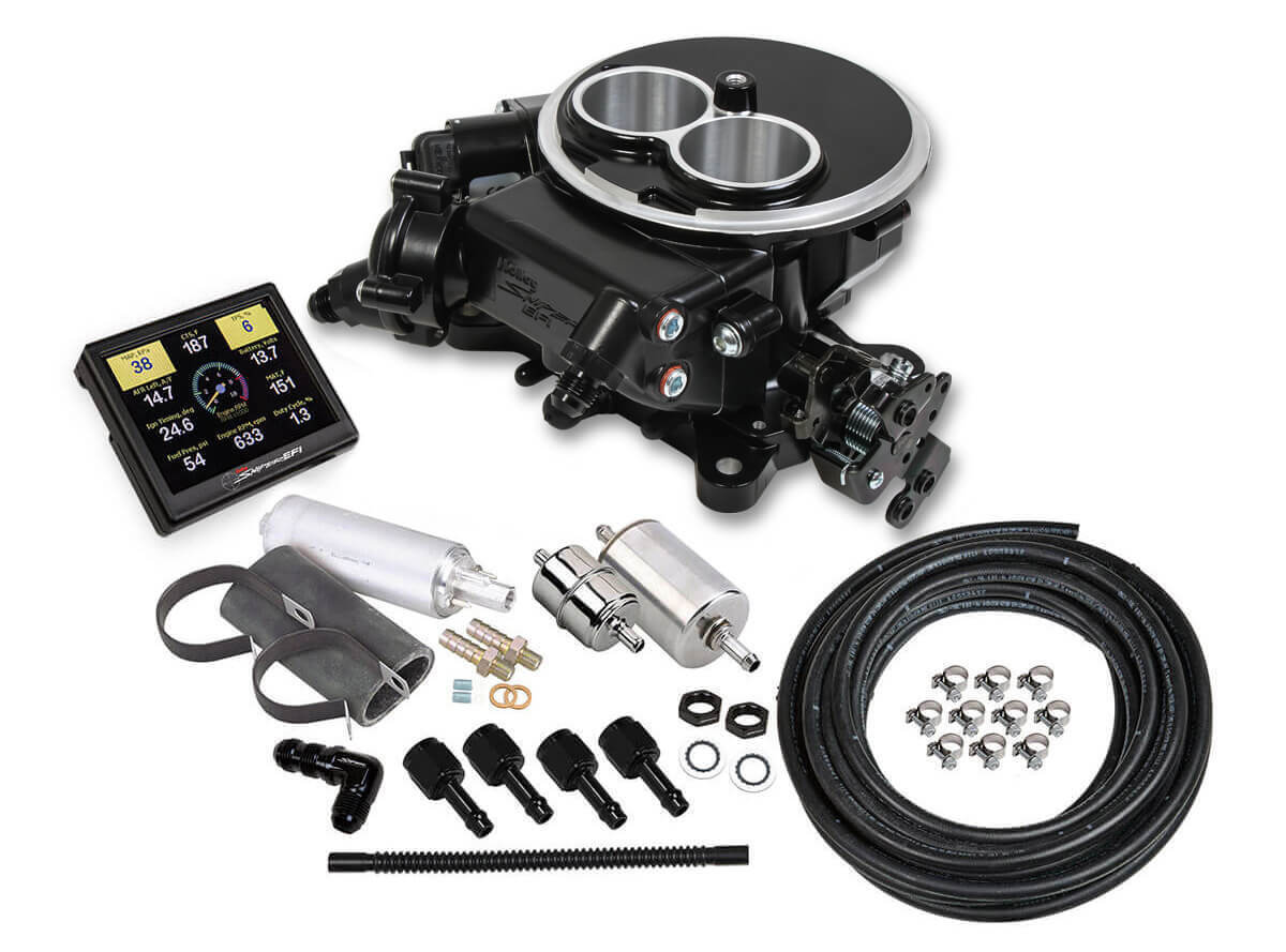 Holley HLY550-850K Sniper 2300 EFI Master Kit Black Finish