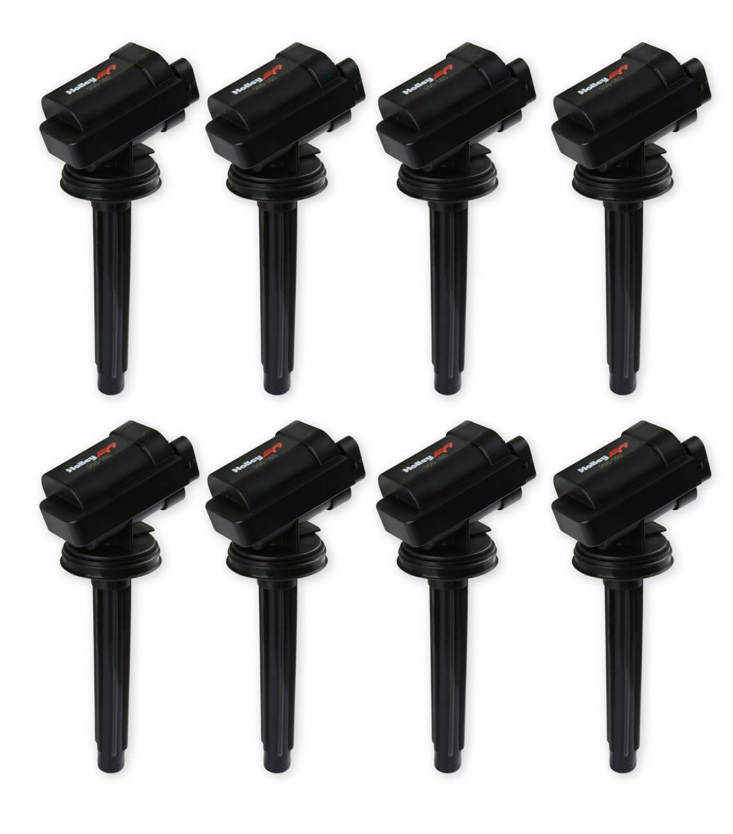 Holley HLY556-161 Smart Coil - Ford Coyote 8pk - Black