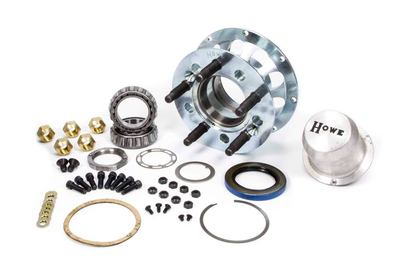 Howe HOW205118 Steel 5X5 Front Hub Assembly 8 Bolt
