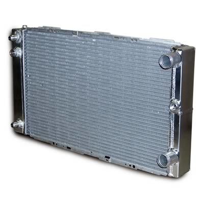 Howe HOW34329RNF Radiator 16.75x27.375 Chevy Dual Pass No Fille
