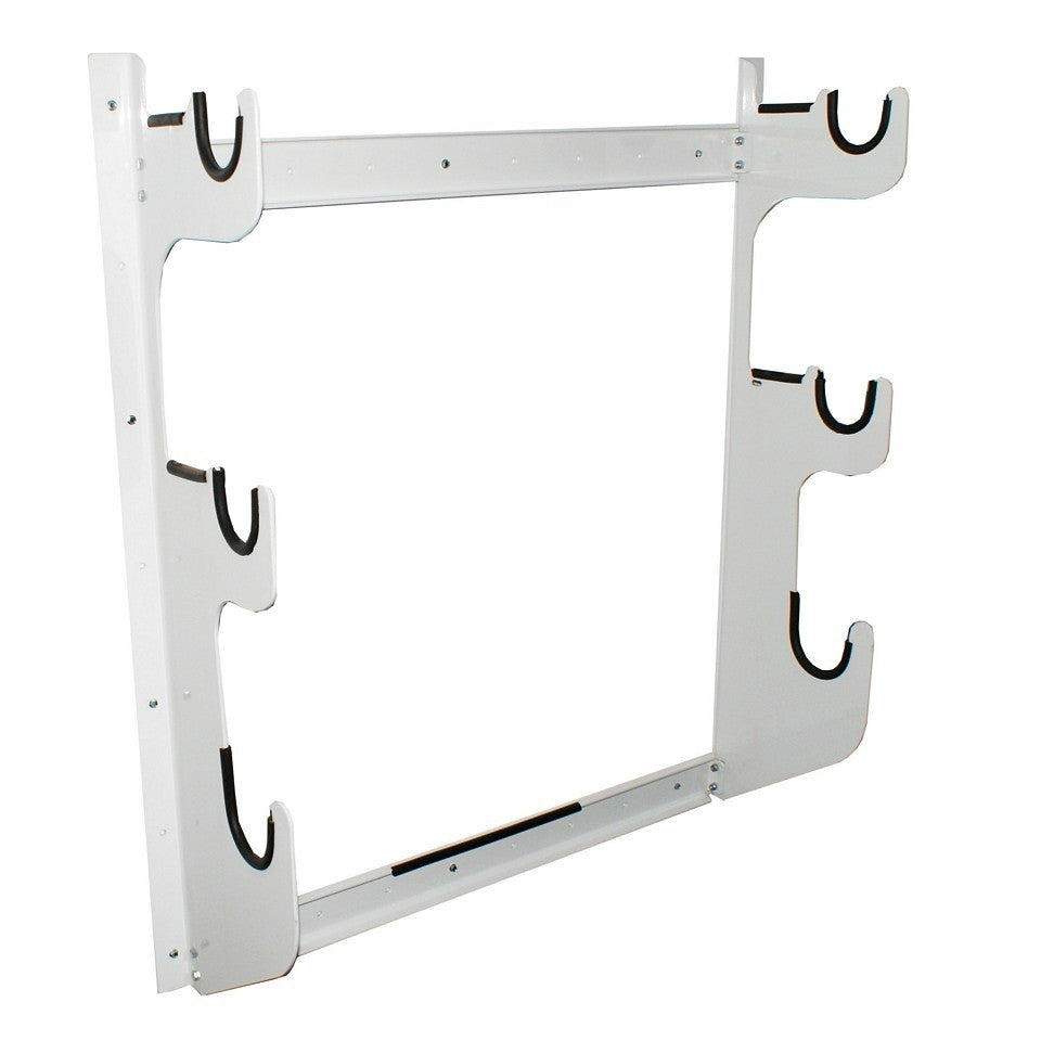 Hepfner Racing Products HRPHRP6776-WHT Axle Rack 2 Front Axles 1 Rear End