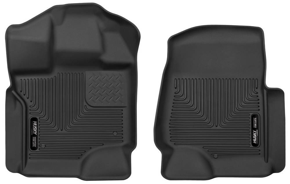Husky Liners HSK53361 Ford X-Act Contour Floor Liners Front Black