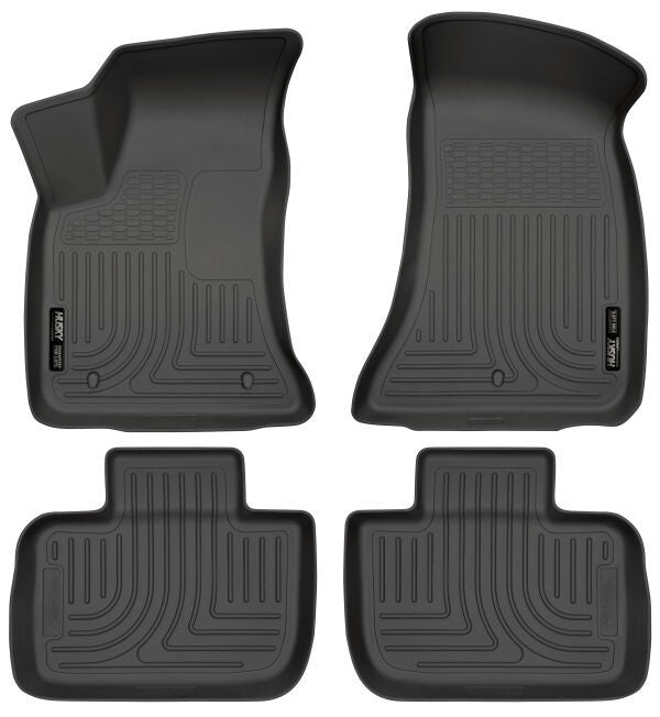 Husky Liners HSK98061 11- Dodge Charger Front /2nd Floor Liners Black