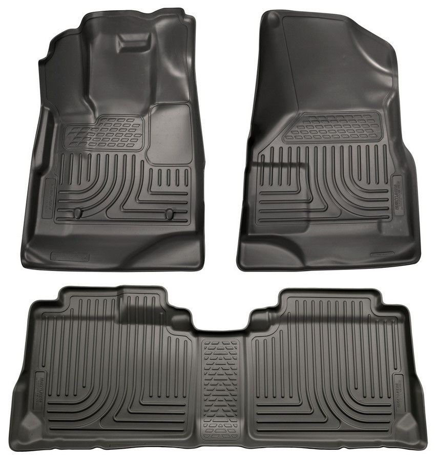 Husky Liners HSK98131 10- Equinox/Terrain frt/ 2nd Seat Flr Liners Blk