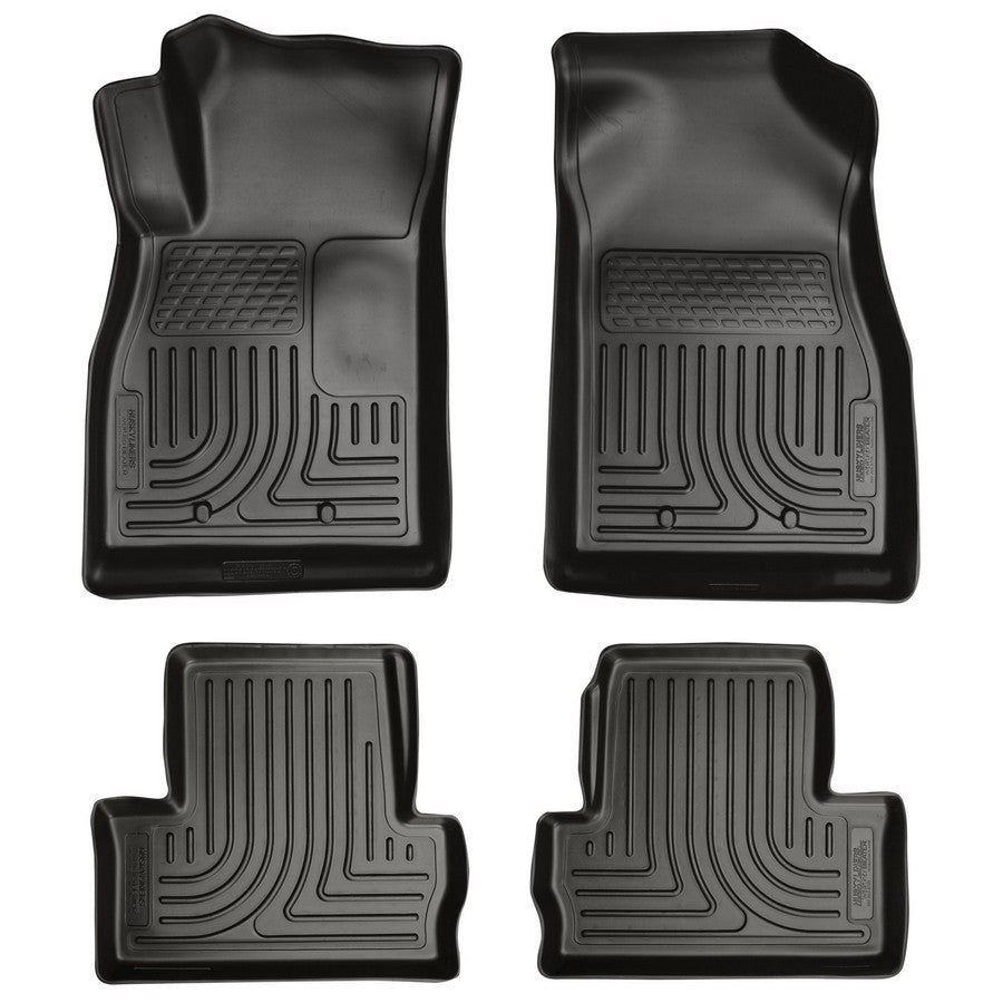 Husky Liners HSK98181 11- Chevy Volt Front/ 2nd Floor Liners Black