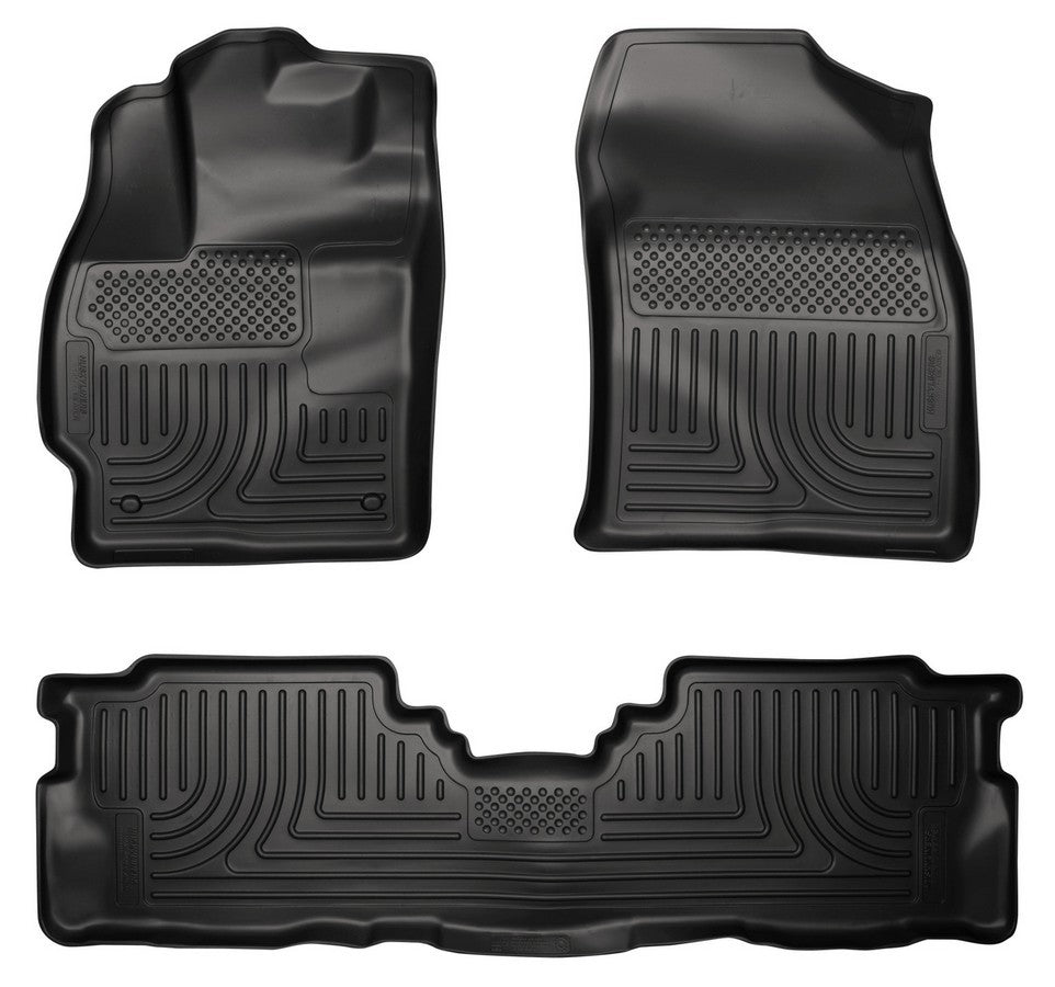 Husky Liners HSK98911 12- Toyota Prius Front & 2nd Seat Floor Liners