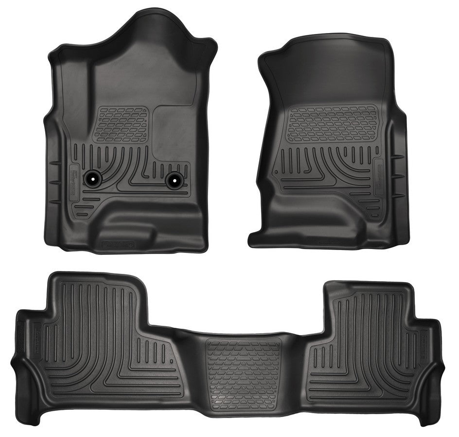 Husky Liners HSK99201 15- Tahoe Floor Liners Black