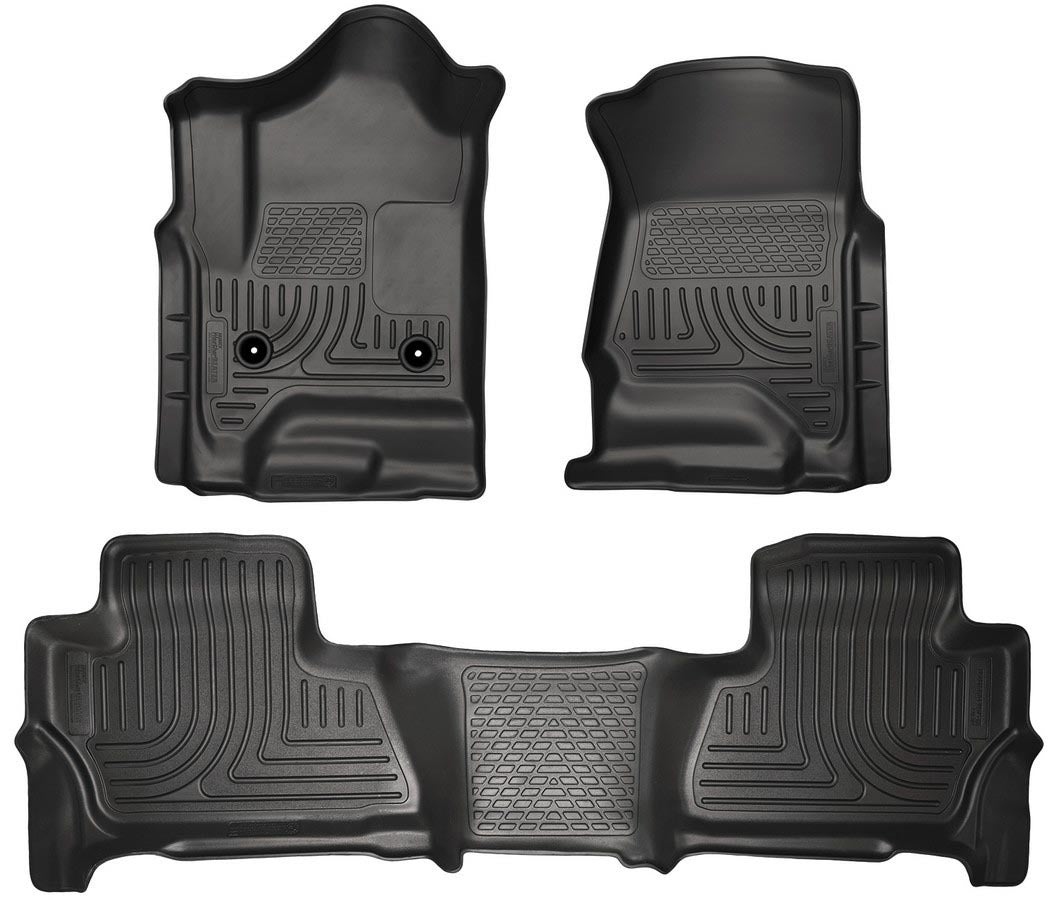 Husky Liners HSK99211 15- Suburban Floor Liners Black