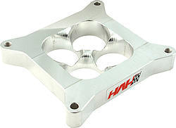 High Velocity Heads HVHSS4150-1AL 1in. Super Sucker Alm. Carb. Spacer - 4150