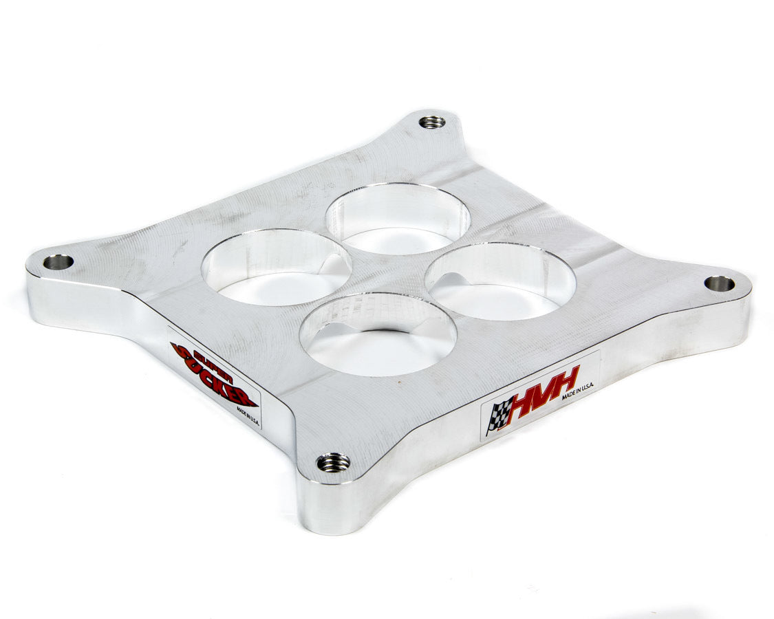 High Velocity Heads HVHSS4150-604AL .650 Super Sucker Alm. Carb Spacer - 4150