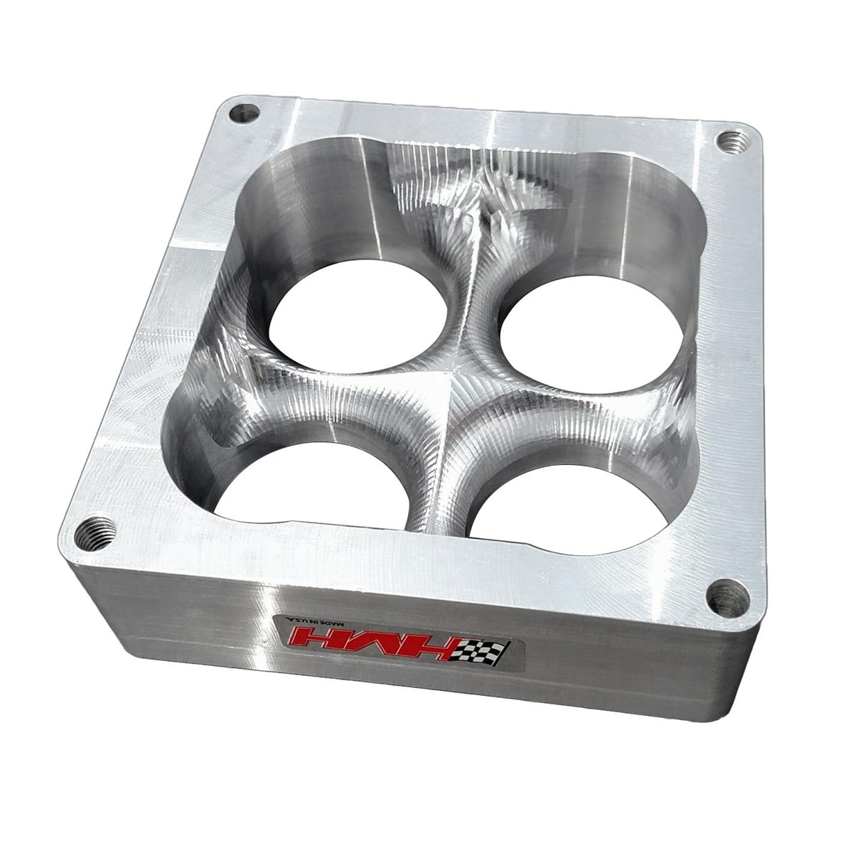 High Velocity Heads HVHSS4500-2.1AL 2in Super Sucker Carb. Spacer - 4500