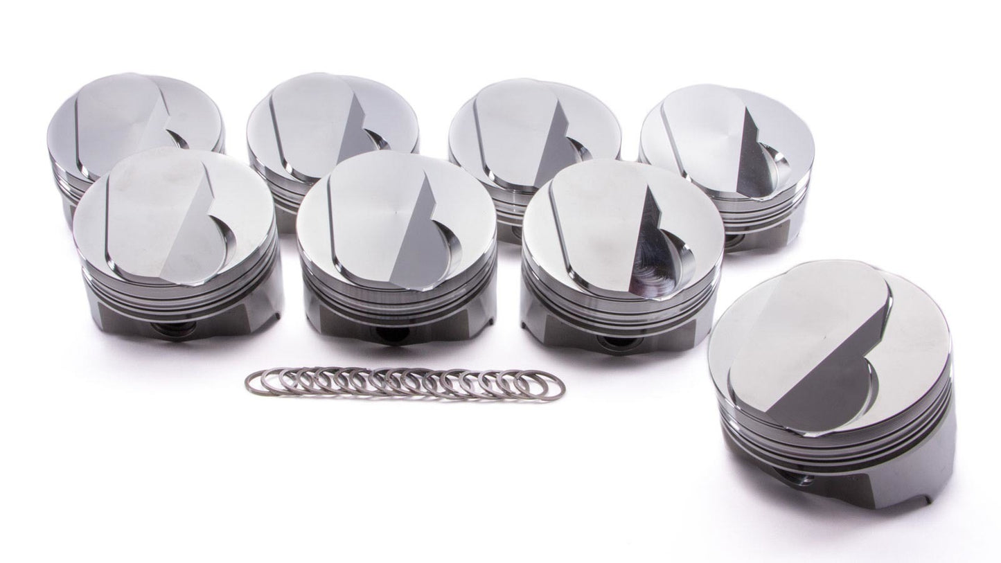 Icon Pistons ICNIC779.030 BBC Forged Domed Piston Set 4.280 Bore +18cc
