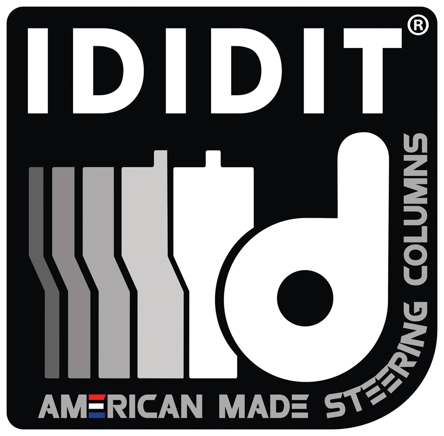 Ididit IDI1130821051 Steering Column Black 65-66 Ford F150