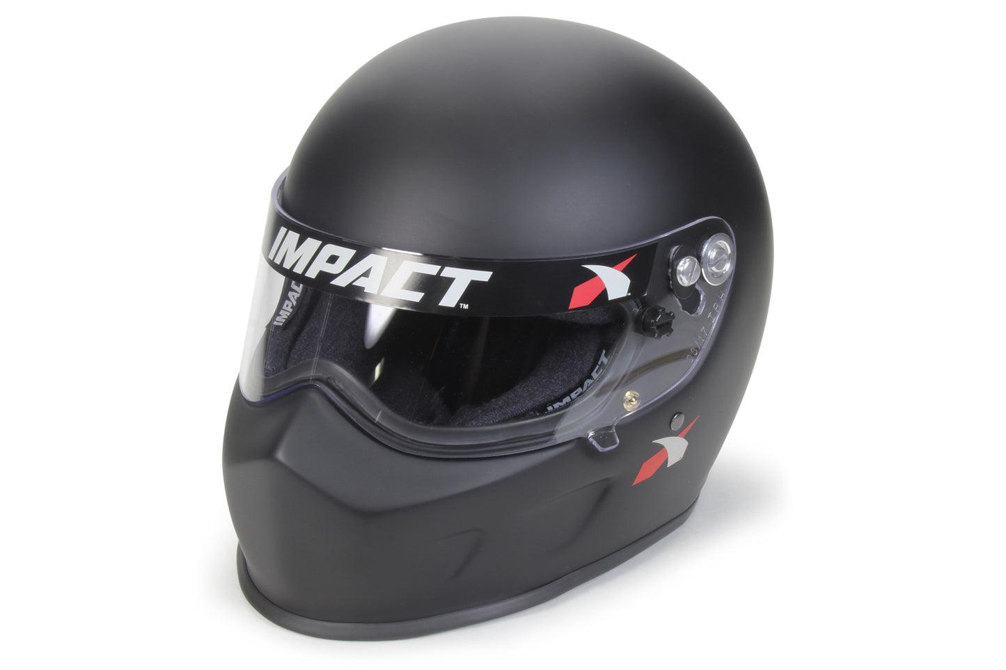 Impact Racing IMP13320312 Helmet Champ ET Small Flat Black SA2020