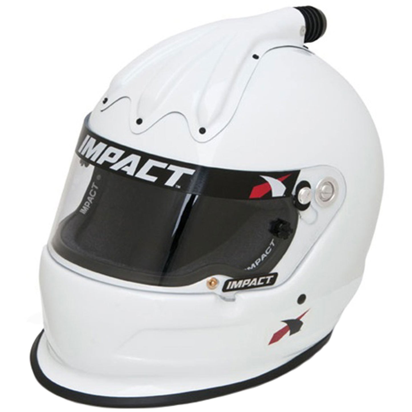 Impact Racing IMP17020509 Helmet Super Charger Large White SA2020
