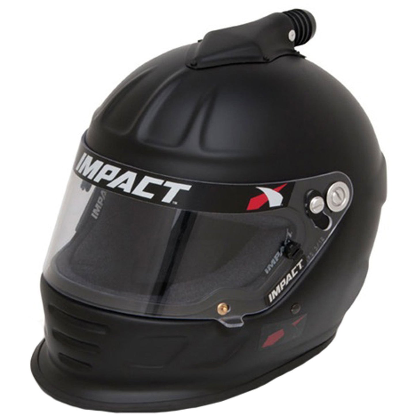 Impact Racing IMP19320512 Helmet Air Draft Large Flat Black SA2020