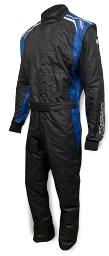 Impact Racing IMP24222306 Suit Racer 2.0 1pc Small Black/Blue