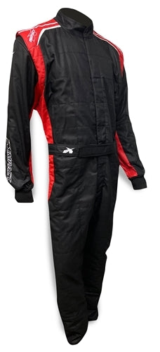 Impact Racing IMP24222307 Suit Racer 2.0 1pc Small Black/Red