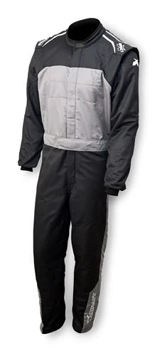Impact Racing IMP24232713 Suit Racer 2.4 1pc XX-Large Black / Gray