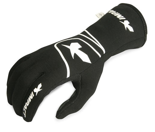 Impact Racing IMP34200310 Glove G6 Black Small SFI 3.3/5