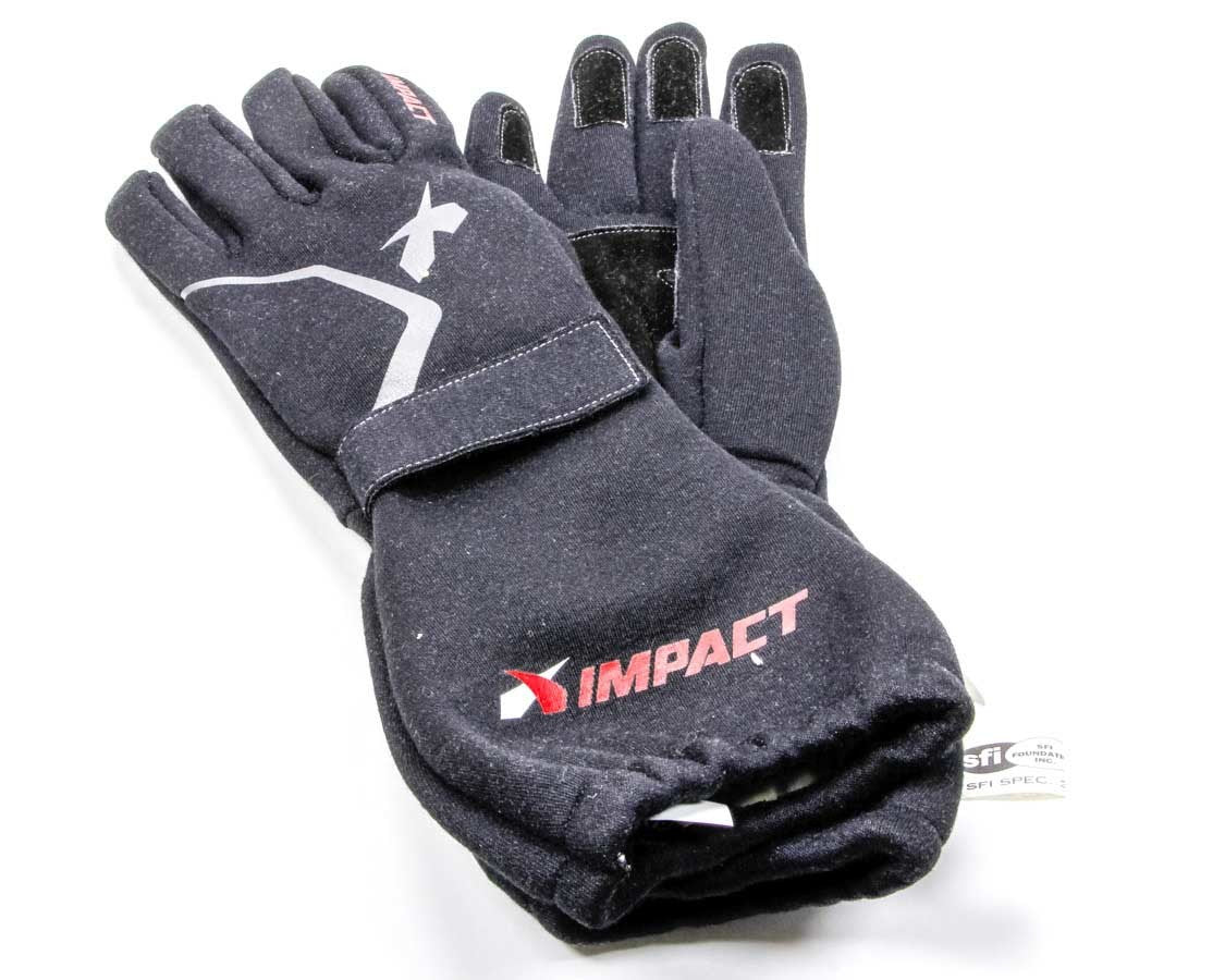 Impact Racing IMP37500510 Redline Glove Large Black