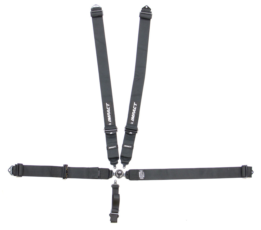 Impact Racing IMP56341111 5-PT Harness System Camlock Ind Type Pull Up