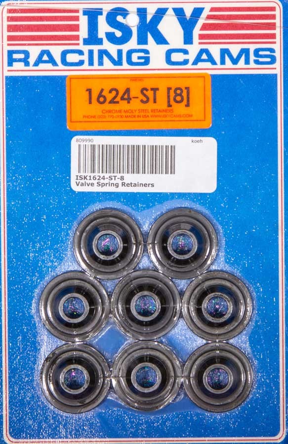 Isky Cams ISK1624-ST-8 Valve Spring Retainers