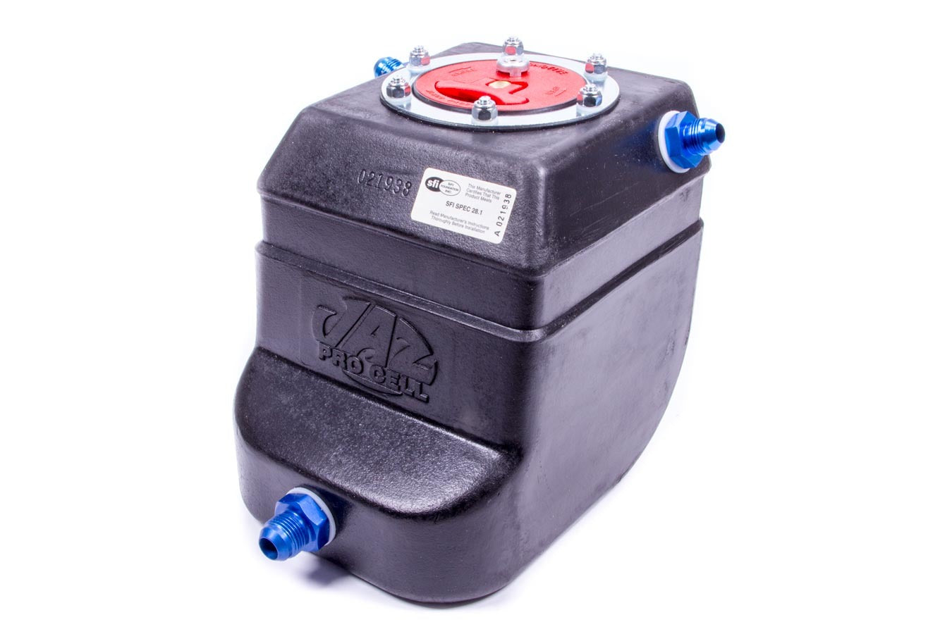 Jaz JAZ220-015-01 1-1/2 Gallon Pro-Stock Fuel Cell - Black