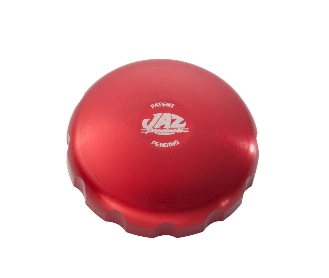 Jaz JAZ340-452-06 2-5/8 Billet Twist Fuel Cap - Red Anodized