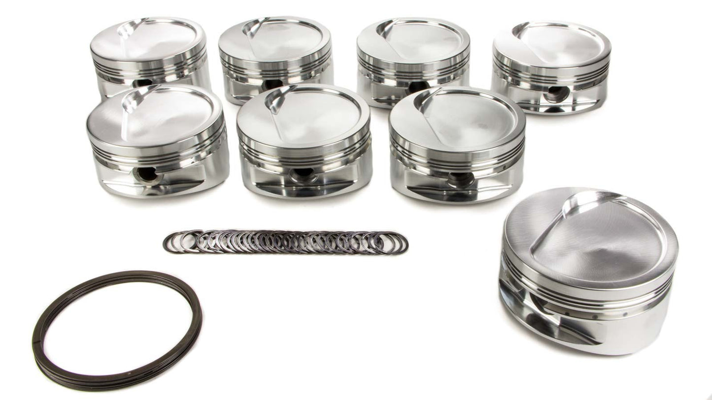 Je Pistons JEP257942 BBC Dished Piston Set 4.500 Bore -20cc