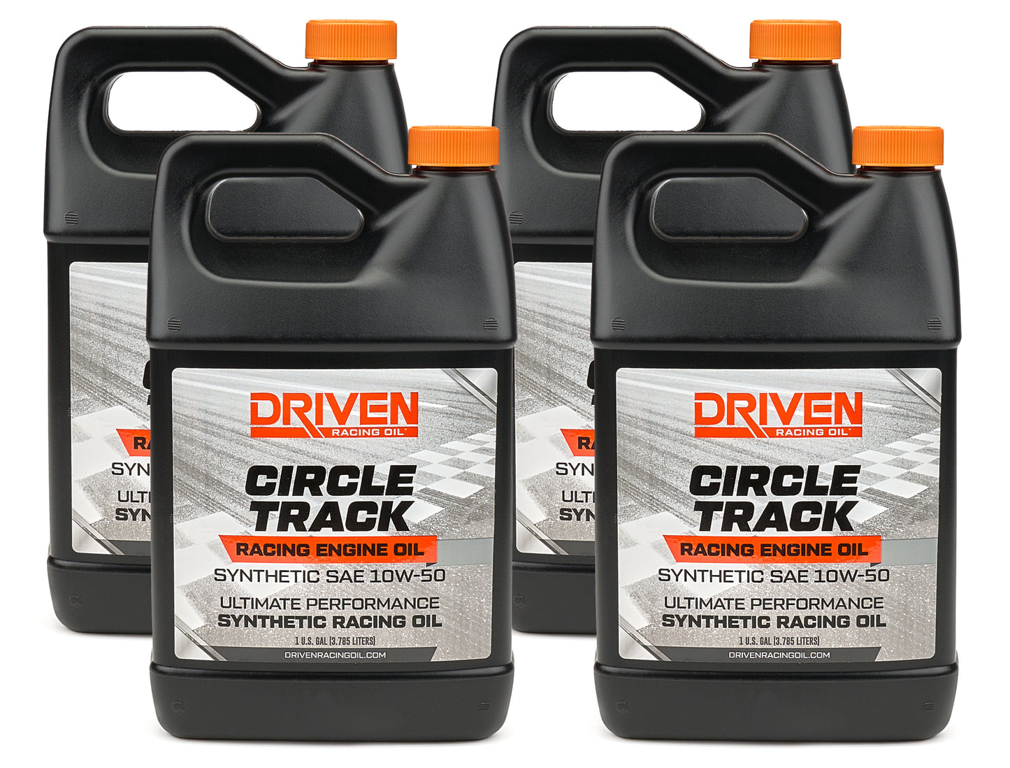 Driven Racing Oil JGP26158-4 Circle Track 10W50 Oil Case 4/Gal