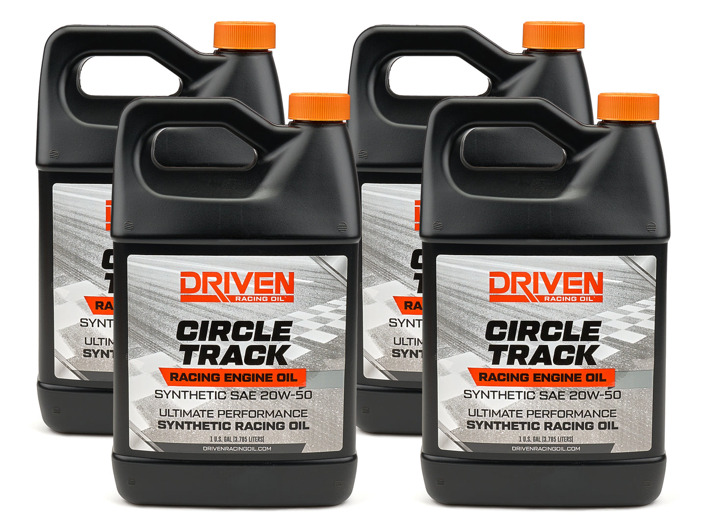Driven Racing Oil JGP26258-4 Circle Track 20W50 Oil Case 4/Gal