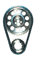 Jp Performance JPP5616T SBC Rocket Block Billet Double Roller Timing Set