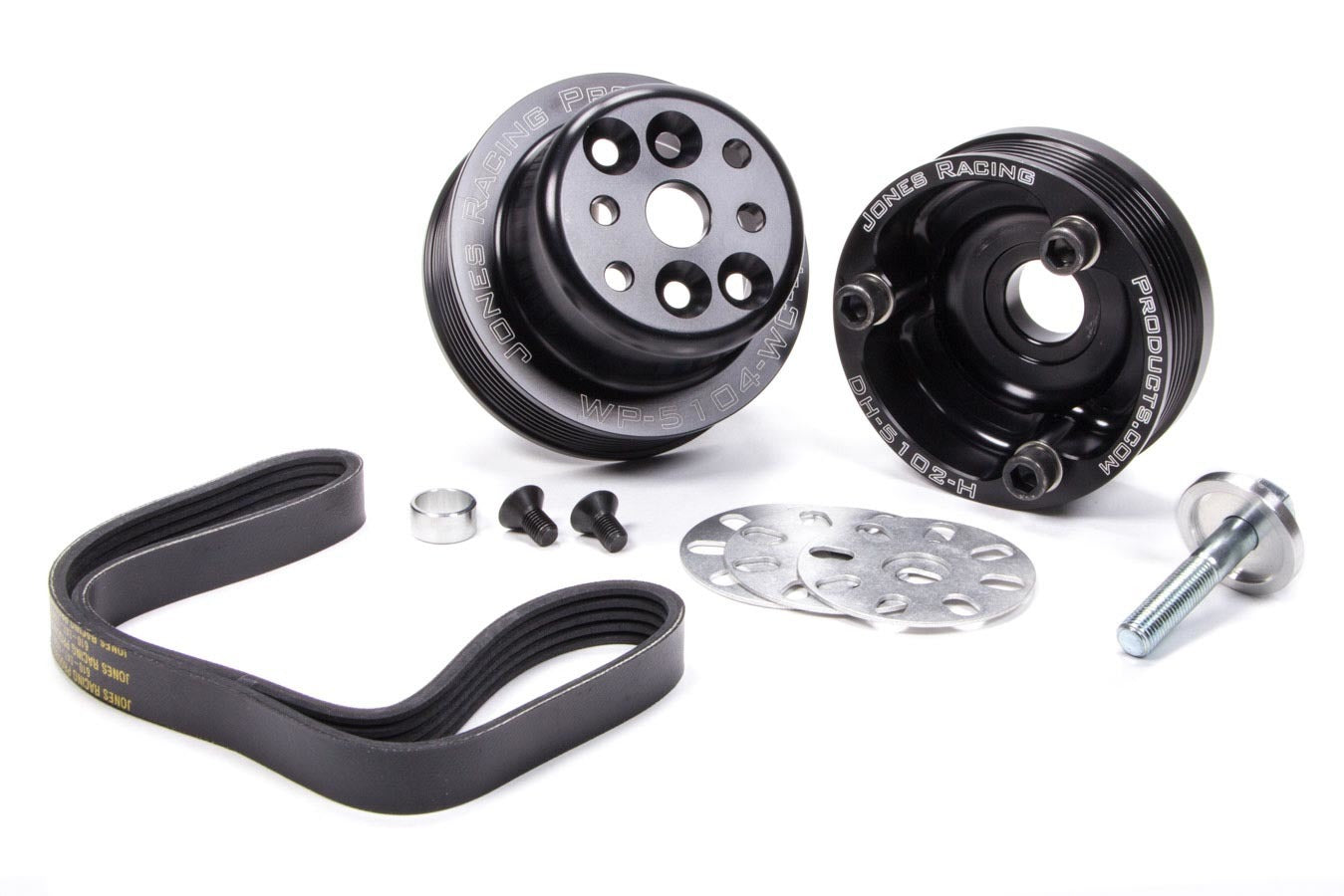 Jones Racing Products JRP1035-S-CE Serpentine Water Pump Drive Kit SBC Crate Engn