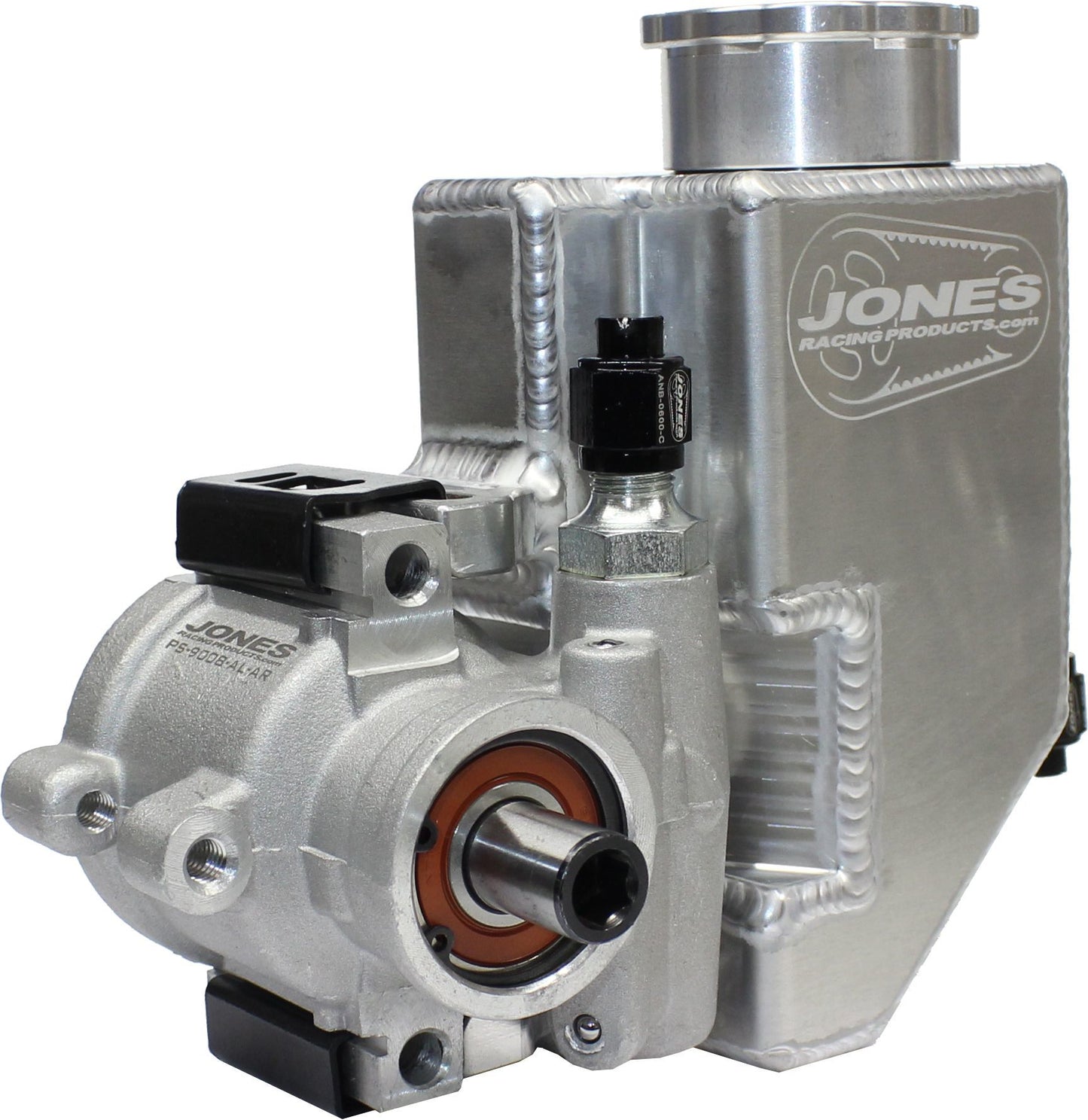 Jones Racing Products JRPPS-9008-AL-AR Alum Mini P/S Pump with Alum Reservoir