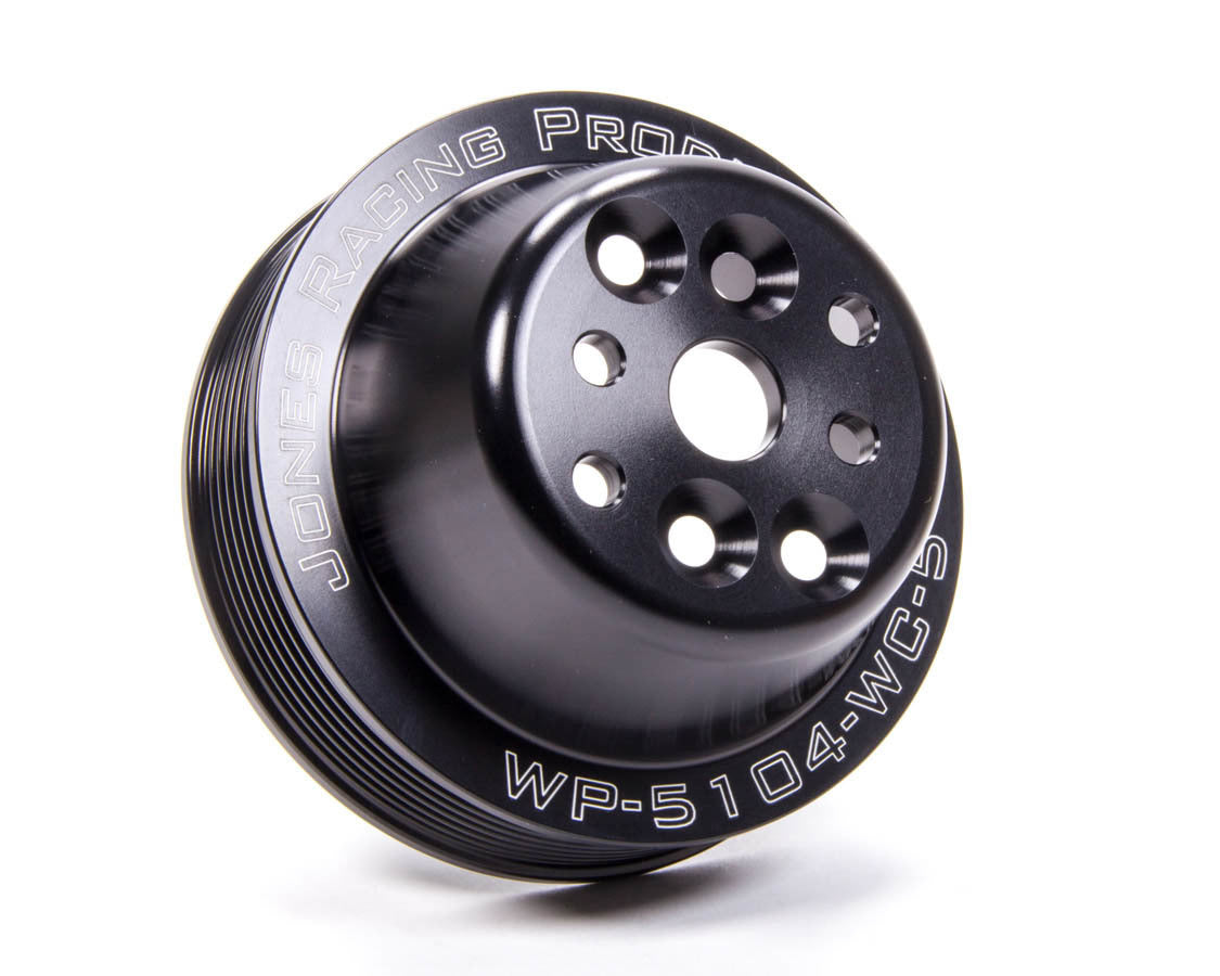 Jones Racing Products JRPWP-5104-WC-5 Water Pump Pulley Serpentine 5in