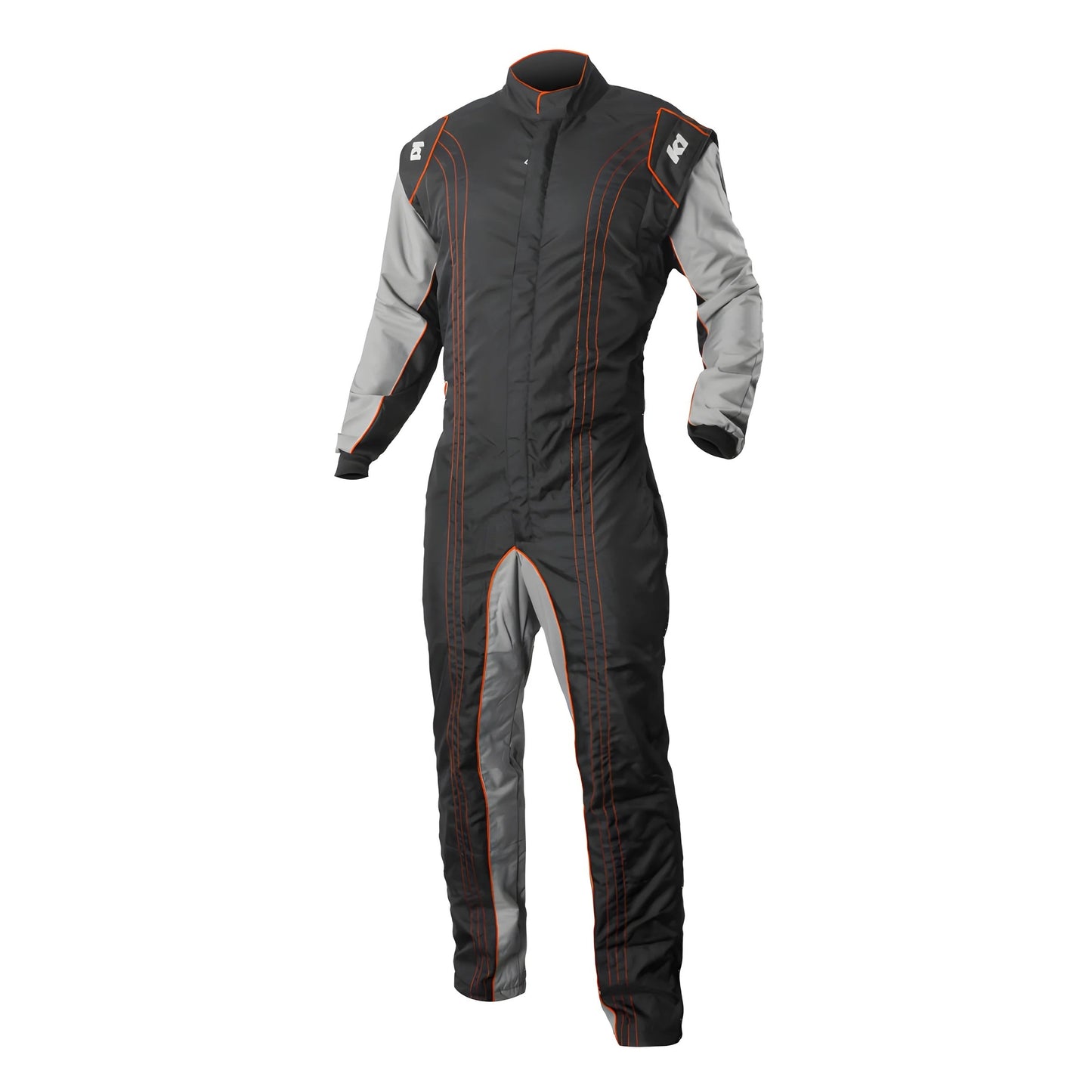 K1 Racegear K1R10-GK2-O-5XS Suit Karting GK2 Youth 5X-Small Black/Orange