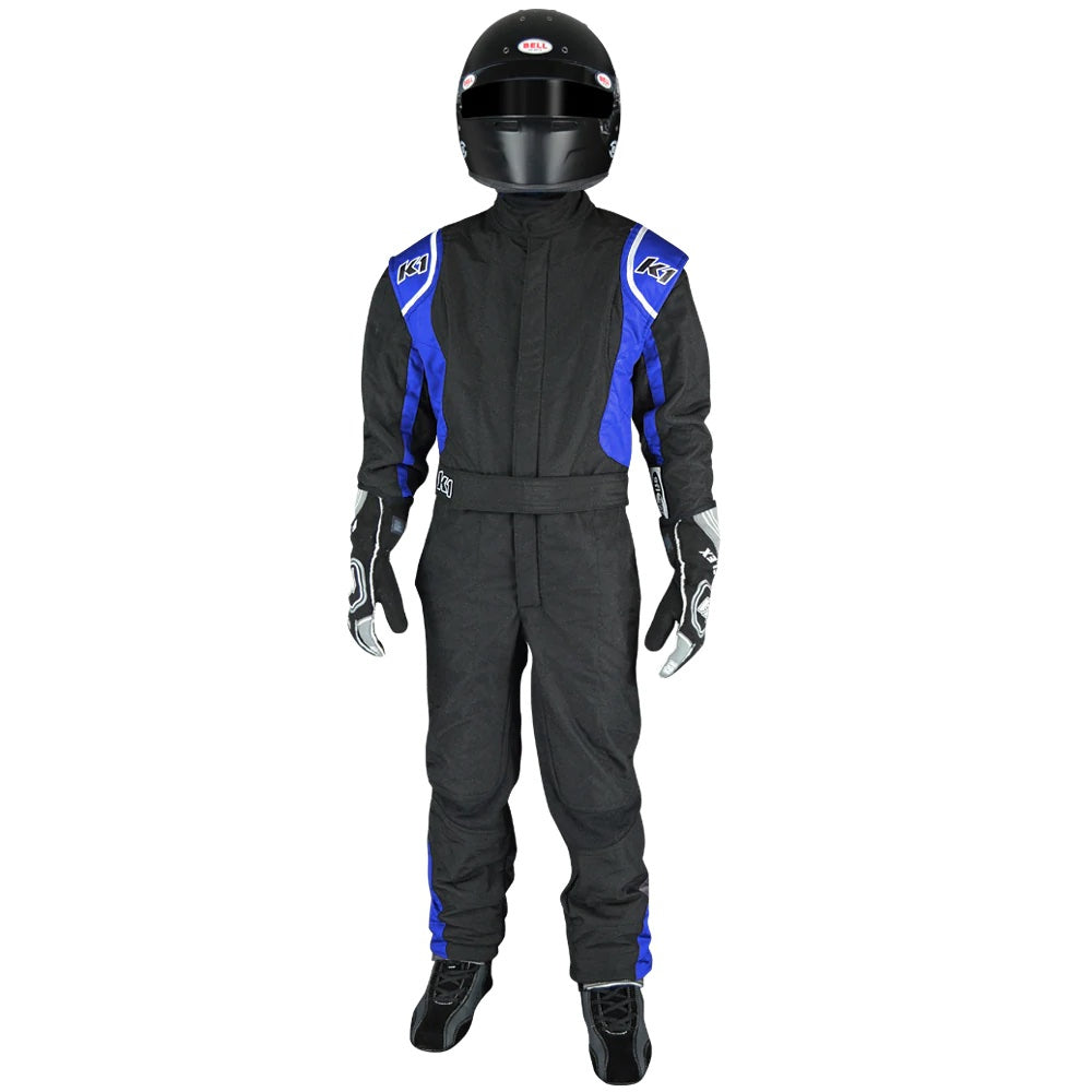 K1 Racegear K1R20-PRY-NB-5XS Suit Precision II 5X- Small Black/Blue